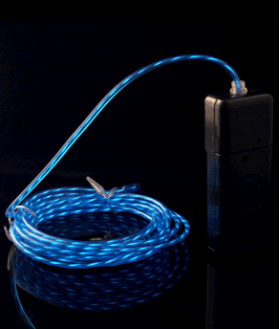 El Wire Draad, Neon Blauw