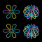 Glowsticks 100 stuks inclusief 20 glow bal of bloem connectors