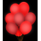 Led ballonnen rood